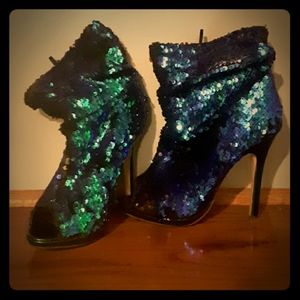 Peep Toe Booties
